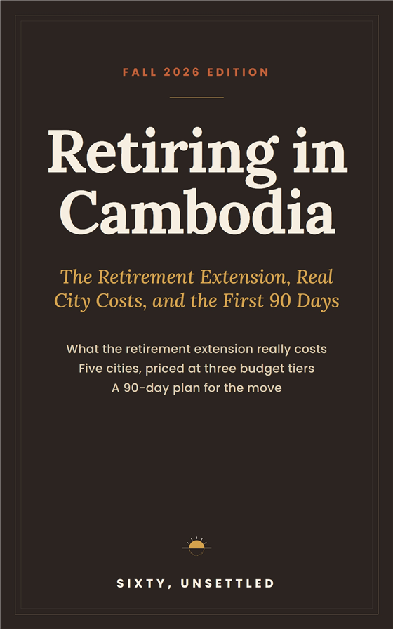 Retiring in Cambodia, Fall 2026 Edition, Kindle cover
