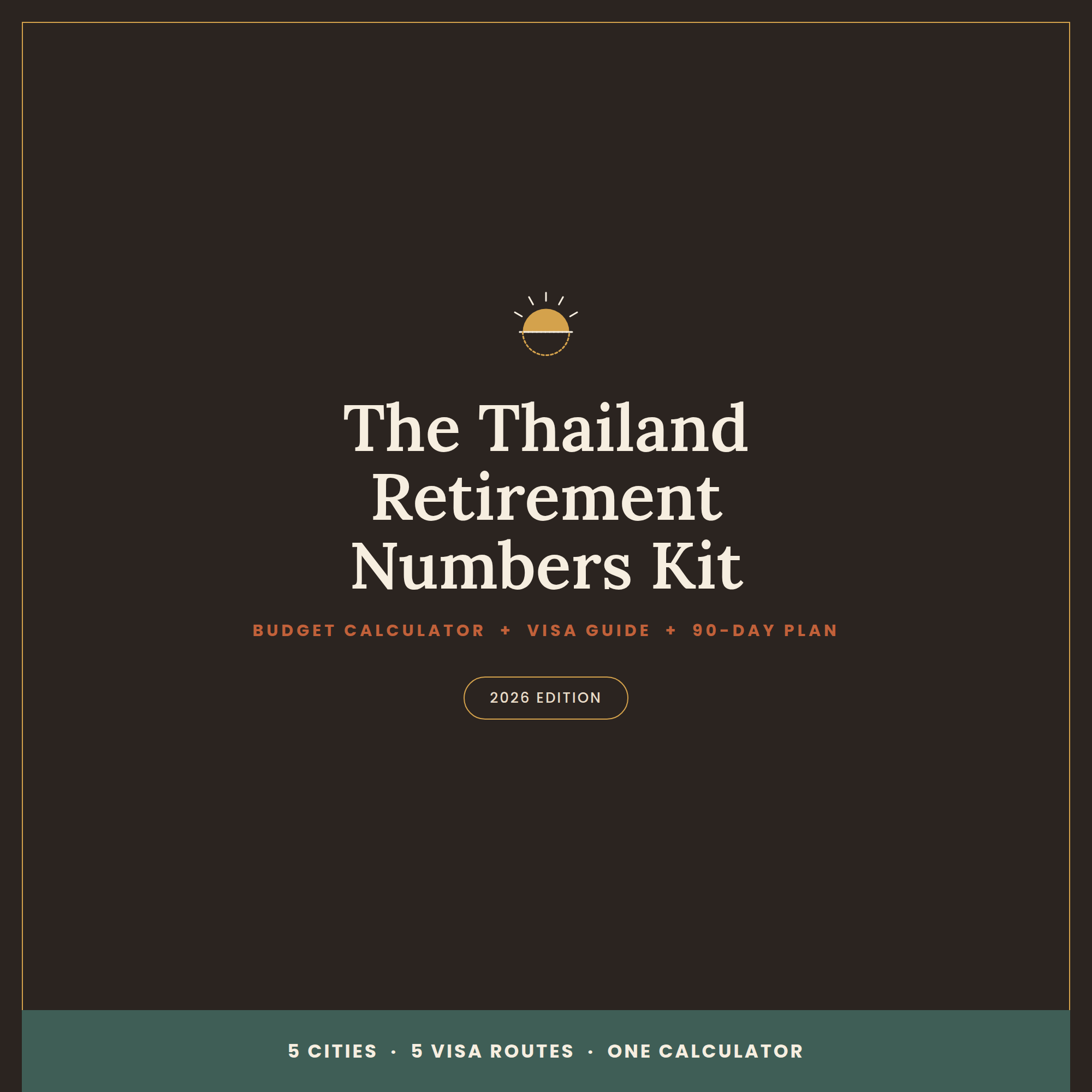 The Thailand Retirement Numbers Kit