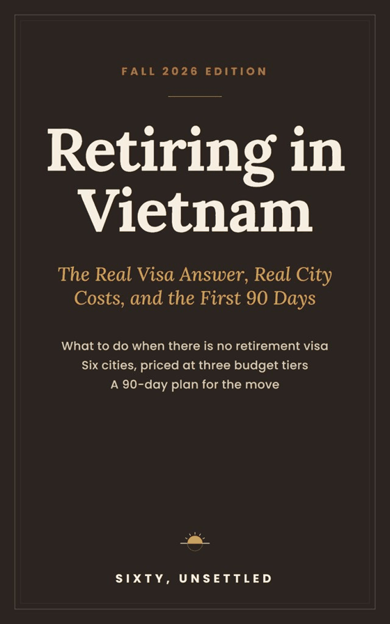 Retiring in Vietnam, Fall 2026 Edition, Kindle cover